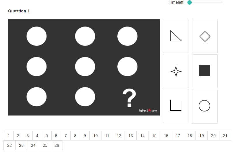 Try free the best IQ Test online, Accurate IQ Test
