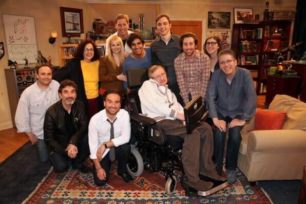 Stephen Hawking was featured in Star Trek & TV shows