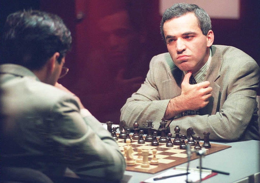 garry kasparov achieved