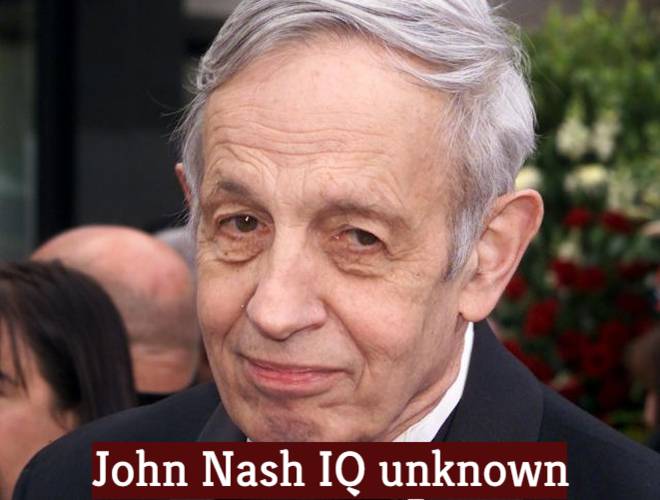 john nash iq