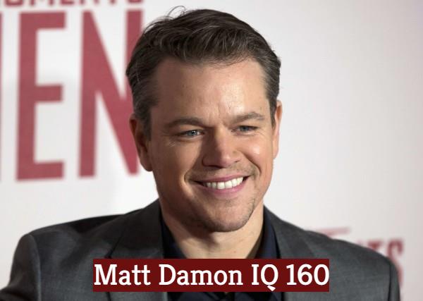 Matt Damon IQ