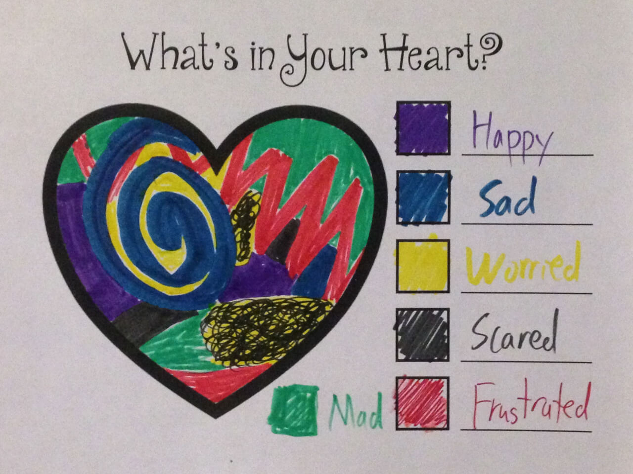 Connect your feelings with your thoughts